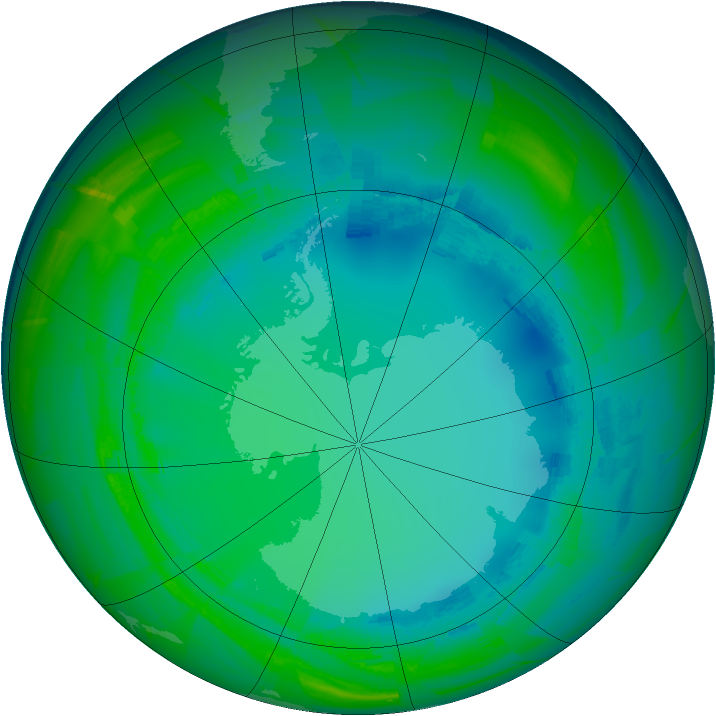 Ozone Map 2009-08-02